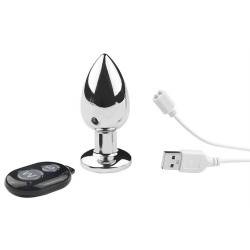 FUKR Plug vibrant en métal Massteel S 7.8 x 2.7cm
